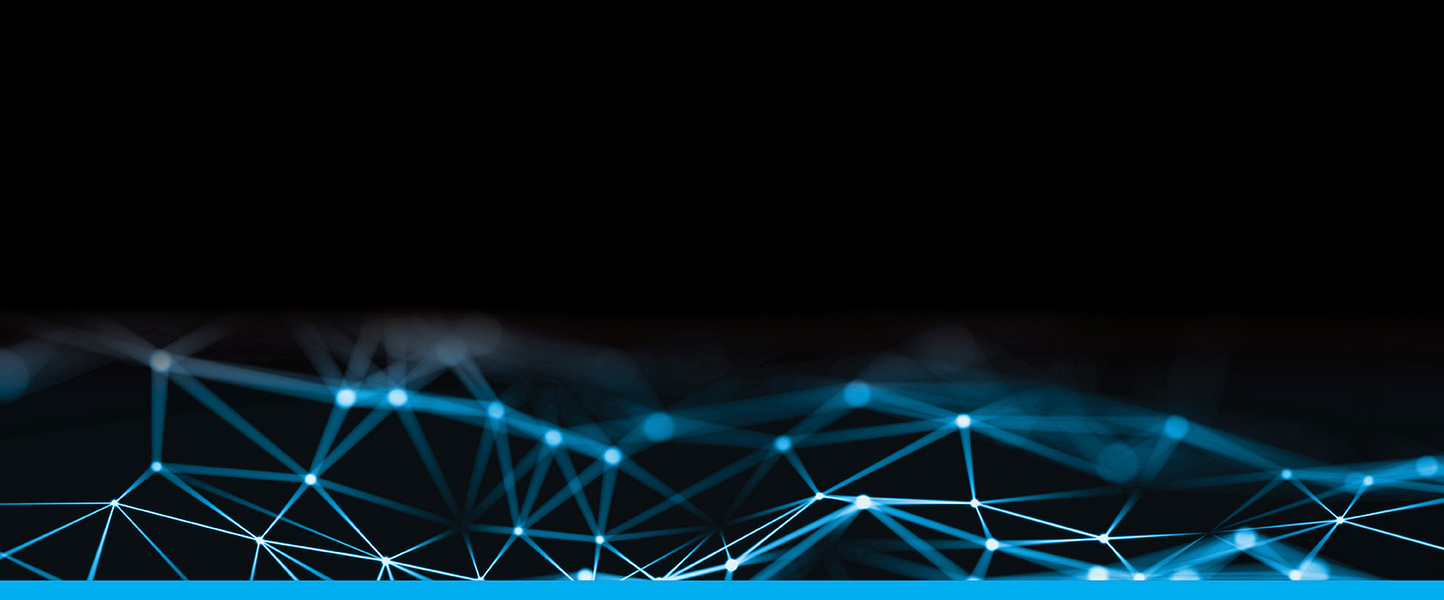 Black background with blue lights